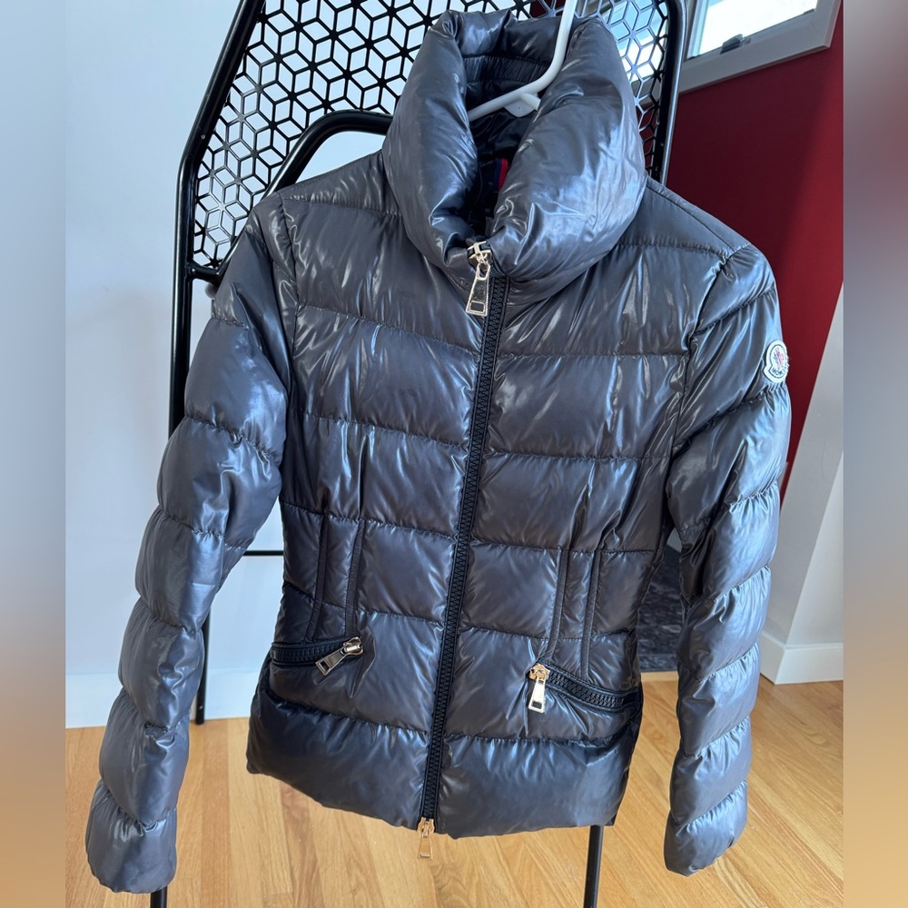 Moncler grey Daphne jacket size 0